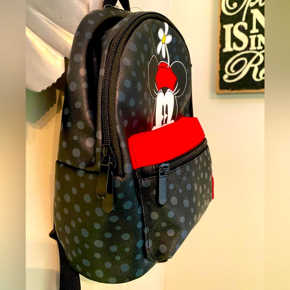 Disney Minnie Mouse Character Backpack, NEW - Picture 4 of 14